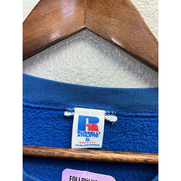 Vintage Montana State Sweatshirt Russell Athletic Crewneck 1990s 90s XL - Picture 5 of 9